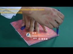 Testeur de flamme verticale textile Vêtements de protection Affichage LCD 36 kg