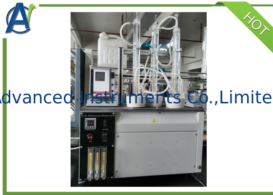 Analyseur de corrosion ASTM D1384 pour les liquides de refroidissement des moteurs dans le verre
