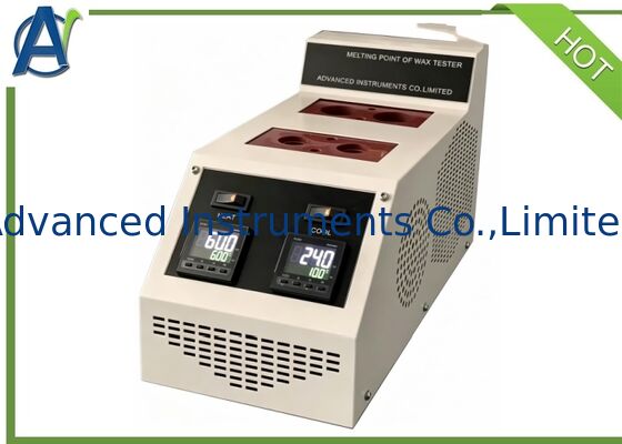 Métode de la courbe de refroidissement pour tester le point de fusion de la cire de paraffine ISO 3841/ASTM D87