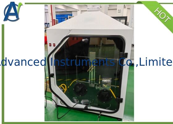 Appareil de test de flamme horizontal et vertical UL94, appareil de test de combustion de matière plastique ISO 9772