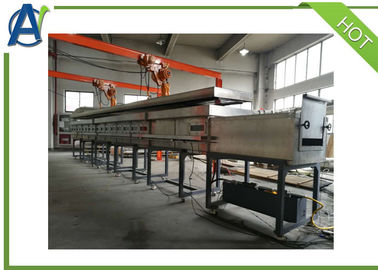 Chambre de combustion de tunnel d'acier inoxydable Steiner avec la bougie UL723 de l'étincelle 10kV