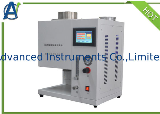 Appareil de contrôle micro de résidu de carbone d'ASTM D4530 MCRT pour l'huile de graissage