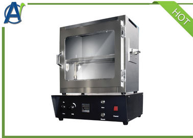 Appareil de contrôle horizontal brûlant d'inflammabilité de comportement pour les matériaux ASTM D5132 de véhicule à moteur