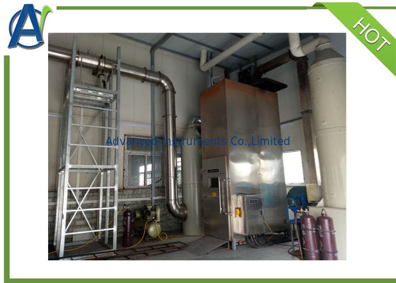 Les fils et les câbles flambent l'équipement de test vertical d'inflammabilité de diffusion par le CEI 60332-3
